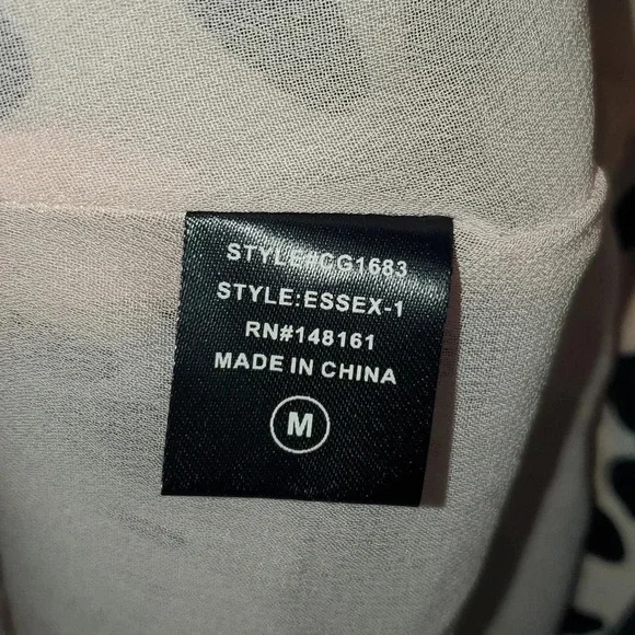 Buddy Love Cheetah Long Sleeve Mini Dress Size M NWT - Picture 6 of 8